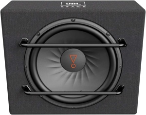 Pachet de Bass JBL STAGE 1200S Subwoofer Incinta Cub de 30cm (12″) + Amplificator JBL Concert A652 + Kit cabluri Acv de 10mm² LK-10
