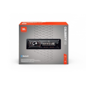 Player auto 1 DIN JBL Celebrity 150, 4 X 50W, Bluetooth, A2DP, USB, SD Card, AUX, Leduri Rosii