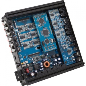 Procesor de sunet 12 canale DSP German Sound 8 x RCA Intrari (nivel joase) 2 to 4 Volt 12 x RCA Iesiri (5v) 1x Aux Intrare 1x iesire si intrare optica 1x iesire telecomanda SD card intrare Audio System German Sound