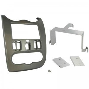 RAMA ADAPTOARE 2DIN DEDICATA DACIA LOGAN / DUSTER / SANDERO CULOARE GRI MAT Connects2 CT23DC02