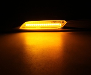 Semnalizari Aripa Led Cromate BMW E60, E61, E90, E91, E81, E82, E88 - BTLL-103