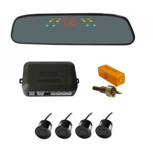 Senzori parcare cu display in oglinda S306