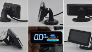 Senzori parcare fata spate cu temporizare cu 8 senzori si display LCD S3068-8