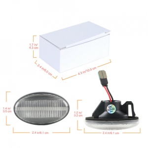 Set 2 Semnalizari Aripa LED pentru Smart ForTwo W450, W452 - BTLL-289
