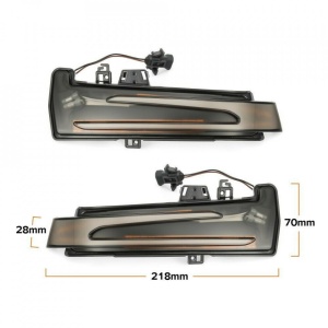 Set 2 Semnalizari Led Oglinda Dinamice Mercedes W204, W212, W221, W218, GLA, GLK, CLS D0177