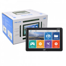 Sistem de navigatie GPS PNI L510 ecran 5 inch, 800 MHz, 256MB DDR2, 8GB memorie interna, FM transmitter