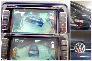 Sistem de parcare auto cu 4 camere 360 grade functie DVR inregistrare si monitorizare compatibil cu navigatiile aftermarket sau OEM