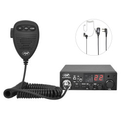 Statie radio CB PNI Escort HP 8001L ASQ include casti cu microfon HS81L