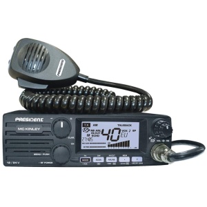 Statie radioamatori President MC KINLEY ASC AM FM LSB, USB, SSB 40CH ANL NB Hi-Cut 12/24V - Img 2