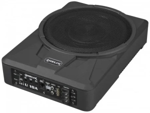 Subwoofer activ / amplificat sub scaun underseat HELIX U 10A diametru woofer: 25 cm putere RMS: 180 W