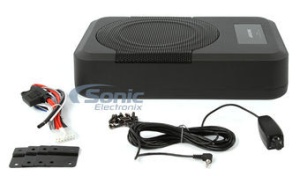 Subwoofer Auto Activ Alpine PWE-S8 Model Underseat (sub scaun) 8'' 20 cm 120W Telecomanda Bass / Volum Putere Maxima 240 W - Img 4