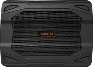 Subwoofer Auto Activ Musway SUB 1 Model Underseat (sub scaun) 8'' 15x20 cm 100W RMS Telecomanda Bass / Volum Putere Maxima 200 W