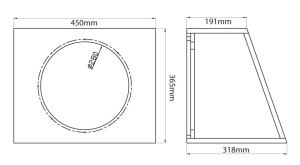 SUBWOOFER AUTO CUB MTX RTE12AS DE 30CM (12″)  PUTERE MAX 1050W RMS 350W