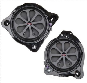 Subwoofer pasiv dedicat Mercedes Audio-Systems AX 08 MB UNI EVO, 150 watts, 2 ohm, 200 mm, 8", set de 2 difuzoare
