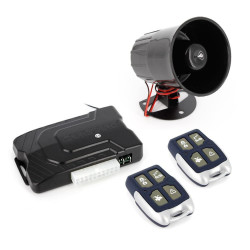 ALARMA AUTO CU TELECOMANDA MODEL CARGUARD G100 BUTOANE CAUCIUCATE REZISTENTE LA APA MONTAJ AUTORIZAT IN TOATA TARA LA CEL MAI BUN PRET!