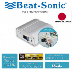 AMPLIFICATOR AUTO 4 CANALE BEAT-SONIC PA2T3K 4x45W RMS DEDICAT MASINILOR TOYOTA SUBARU SUZUKI FABRICATE DUPA 2019