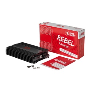 Amplificator auto Bass Habit Rebel RA800W 4 canale 4x100W - Img 6