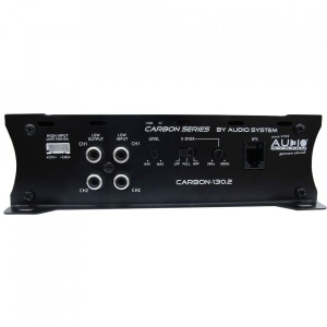 Amplificator auto Digital Audio System German Sound 2 Canale audio Filtru HP\LP seria CARBON 2x 65 (120) Watt RMS 4 (2) Ohm
