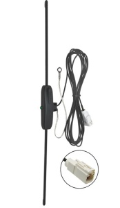 ANTENA RADIO AUTO ELECTRONICA DUBLU AMPLIFICATA DE INTERIOR MODEL CALEARO EU7697018 MUFA FAKRA MADE IN ITALY! CEA MAI BUNA RECEPTIE RADIO! - Img 3