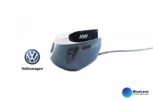 BLUELENS CUSTOM DUAL VOLKSWAGEN GOLF 7 DEDICATA CAMERA VIDEO AUTO FATA - SPATE DESTINATE MASINILOR CU SENZORI DE PLOAIE / LUMINI