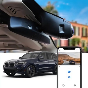 Camera DVR FiTCAMX fata-spate special conceput pentru BMW XE.iX3,MX3, G01, 2018-2024 - Img 5