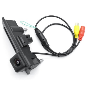 Camera Marsarier AHD Unghi Larg 170 Grade Rezolutie 1280*720P Lentila Fishye StarLight Night Vision Dedicata VW Passat B6 B7 B8 Golf 6 Polo Jetta Tiguan Sharan Touran Touareg 7P Audi A3 A4 A5 A6 A7 Q3 Q5 - Prindere Maner Portbagaj - Model FA903