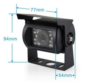Camera marsarier cu infrarosu 12V - 24V C134 pentru Camioane, Autocare, Bus-uri - Img 6