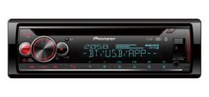 CD player auto Pioneer DEH-S720DAB, 1DIN, DAB/DAB+, Bluetooth, Spotify, 4x50W, USB, iluminare Multicolor, compatibil dispozitiv Apple/Android, Pioneer ARC App