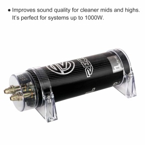 R1D Condensator de 1F, Recoil
