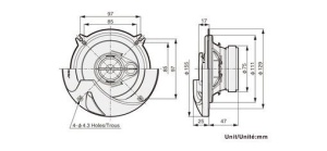 Difuzoare auto Pioneer TS-R1350S, 13 cm, 3 cai, 250 W - Img 3