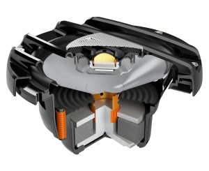 Difuzoare Marine Hertz HMX 6.5 / W / C, Alb / Negru, set coaxial 2 căi, 165mm, 75W RMS