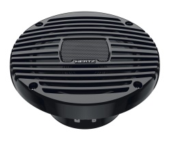 Difuzorare Marine Hertz HEX 6.5 M - TW / TC, Alb / Negru, set coaxial 2 căi, 165 mm, 50W RMS