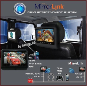 DVD PLAYER AUTO DE TETIERA CARTEK CK-DV9917 GRI LCD 9'' USB / SD PLAYER REZOLUTIE HD JOCURI JOYSTICK WIRELESS MONTAJ CALIFICAT IN TOATA TARA ! - Img 16