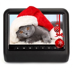 DVD PLAYER AUTO DE TETIERA CARTEK CK-DV9917 NEGRU LCD 9'' HDMI USB / SD PLAYER REZOLUTIE HD JOCURI JOYSTICK WIRELESS MONTAJ CALIFICAT IN TOATA TARA ! - Img 2