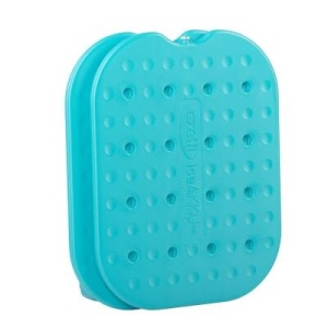 IcePack G270 Set de recipiente ultraplate din plastic Ezetil, 2x245gr., verde Set de recipiente ultraplate din plastic pentru pastrat temperatura, 2 x 245g - Img 2