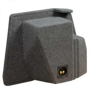 INCINTA INCHISA SUBWOOFER DEDICAT MITSUBISHI LANCER SEDAN, 250 MM, 17L