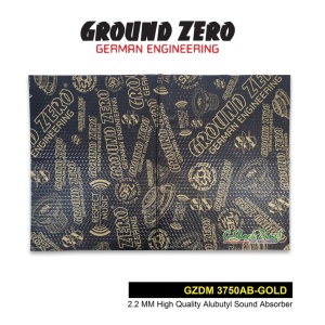 Insonorizant Auto Ground Zero GZDM 3750-AB Gold, pachet bulk 10 coli, 750 x 500 mm, 3.75 mp, grosime 2,2 mm