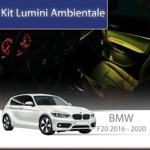 Lumini ambientale dedicate BMW Seria 1 (F20) 2016-2020 set complet control telefon sau sistem original