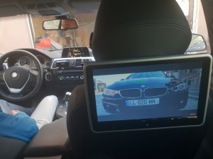 MONITOR AUTO TETIERA ECRAN CAPACITIV 10.1'' TOUCHSCREEN SD USB MIRROR LINK AIRPLAY AV OUT COD 106B - Img 5