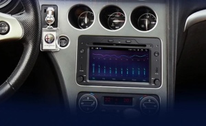 Navigatie Alfa Romeo 159, Brera, Spider, Android 12, 2GB RAM 32GB, google maps, youtube, wifi, waze, bluetooth