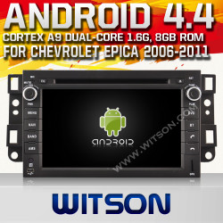 NAVIGATIE ANDROID 4.4.4 WITSON W2-F9421C DEDICATA CHEVROLET CAPTIVA AVEO EPICA ECRAN CAPACITIV INTERNET 3G WIFI PROCESOR CORTEX A9 QUAD CORE 16 GB 1,6 GHZ DVR CARKIT BLUETOOTH MIRROR LINK MODEL PREMIUM