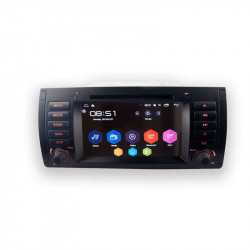NAVIGATIE ANDROID 6.0.1 DEDICATA BMW X5 E53 SERIA 5 E39 SERIA 7 E38 QUAD-CORE 2GB RAM 16 GB CARKIT PRELUARE AGENDA TELEFONICA NAVD-i082