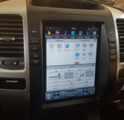 NAVIGATIE ANDROID 9.0 DEDICATA TOYOTA LAND CRUISER PRADO J120 ECRAN 10.4'' TESLA STYLE 6-CORE 4G RAM WIFI 32GB DVR GPS WAZE MODEL PREMIUM EDOTEC EDT-T456-6Core