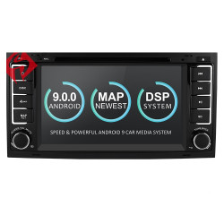 NAVIGATIE ANDROID 9.0 DEDICATA VW TOUAREG MULTIVAN TRANSPORTER T5 ECRAN IPS 16GB 2GB RAM INTERNET 3G WIFI QUAD-CORE GPS WAZE DVR CARKIT BLUETOOTH MIRROR LINK MODEL PREMIUM