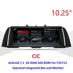 Navigatie Android Dedicata BMW Seria 5 F10 F11 CIC Bluetooth GPS USB Edotec EDT-F10-CIC-F