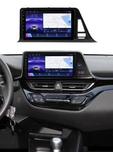 Navigatie Android Dedicata Toyota C-HR 2016-2020 4GB RAM, 64GB ROM, Ecran QLED 9" Touchscreen, CarPlay Wireless, DSP