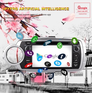 NAVIGATIE ANDROID DEDICATA TOYOTA YARIS 2012-2018 OCTA-CORE 4G RAM 32GB DDR 3 DVD DVR CARKIT MIRROR LINK GPS WAZE - Img 5