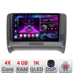 Navigatie Audi TT 2004-2011 Quad Core A-078 4+64 InCell Display 1K Android Waze USB Navigatie Internet Youtube Radio KIT-078+EDT-E209-RK
