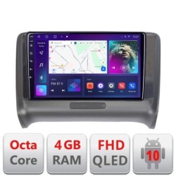 Navigatie Audi TT 2004-2011 Quad Core B-078 Android Ecran QLED octa core 4+64 carplay android auto 
