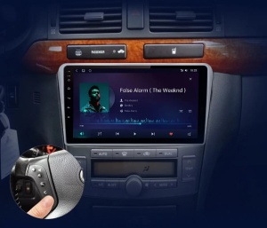Navigatie auto dedicata Toyota Avensis 2002-2008, Android 12, 6GB RAM 128GB, google maps, youtube, wifi, waze, bluetooth